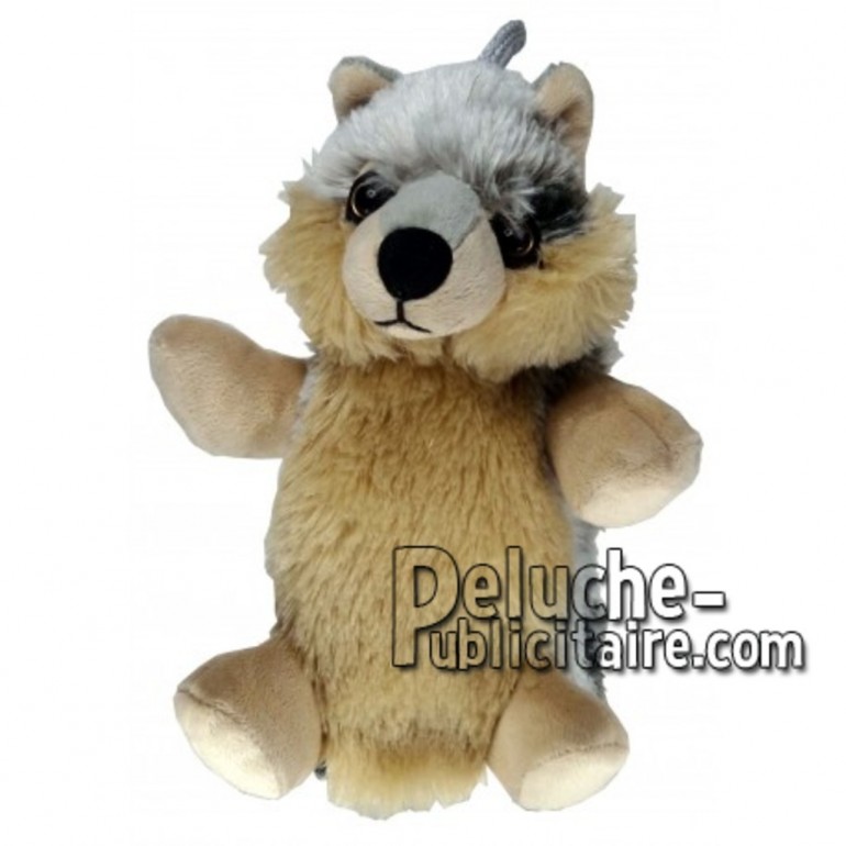 Buy Brown wolf plush 20cm. Personalized Plush Toy.