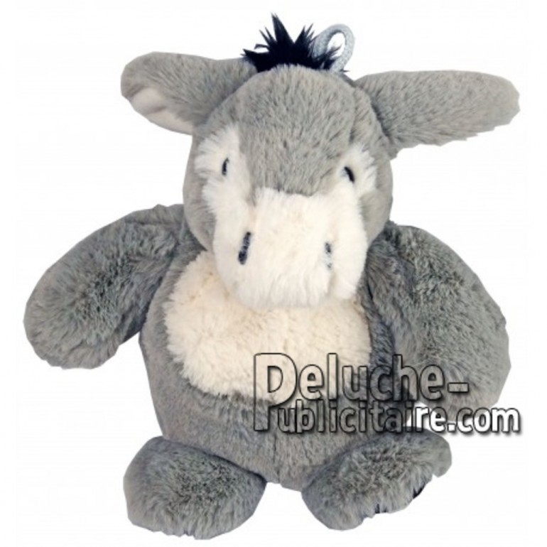Buy Grey donkey plush 25cm. Personalized Plush Toy.