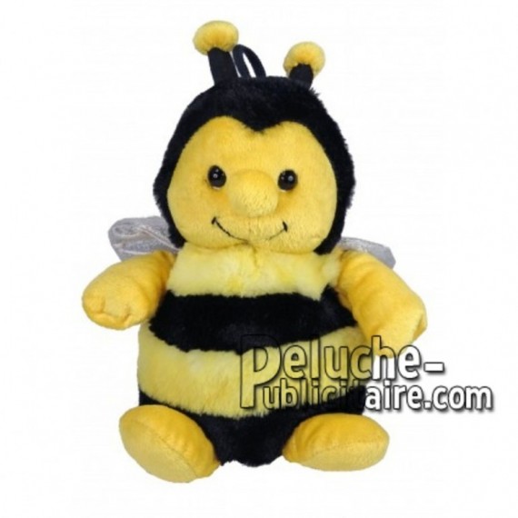Achat marionnette abeille jaune 25cm. Peluche personnalisée.