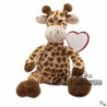Buy Brown giraffe peluche 27cm. Personalized Plush Toy.