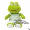 Buy green frog peluche 20cm. Personalized Plush Toy.