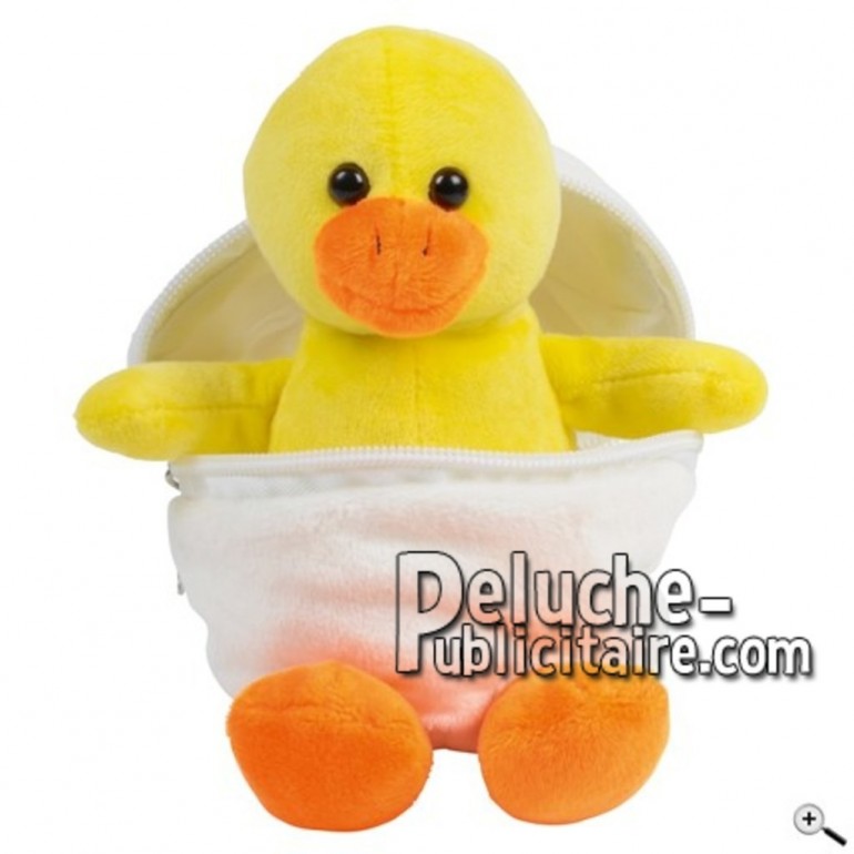 Buy yellow duck peluche 19cm. Personalized Plush Toy.