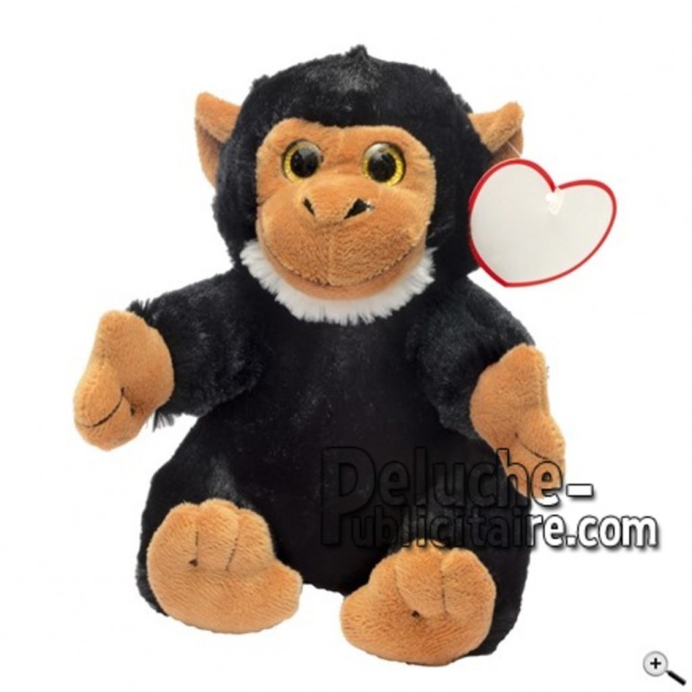Buy black monkey peluche 18cm. Personalized Plush Toy.