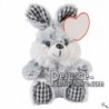 Buy Grey rabbit peluche 19cm. Personalized Plush Toy.
