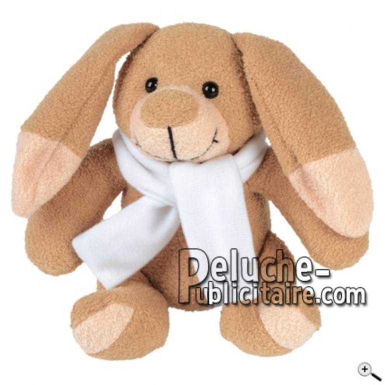 Buy Brown rabbit peluche 15cm. Personalized Plush Toy.