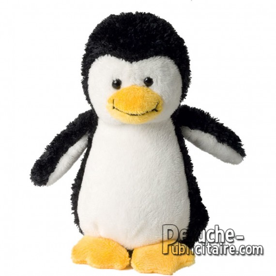 Peluche Pingouin 15 cm. Peluche à Personnaliser.