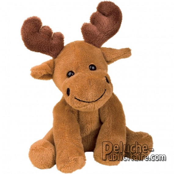 Purchase Elk Plush 15 cm. Plush to customize.