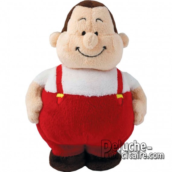 Purchase Stuffed Mr. Bert Worker 18 cm. Plush to customize.